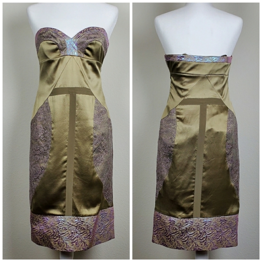 Nicole Miller Collection Cocktail Midi Dress